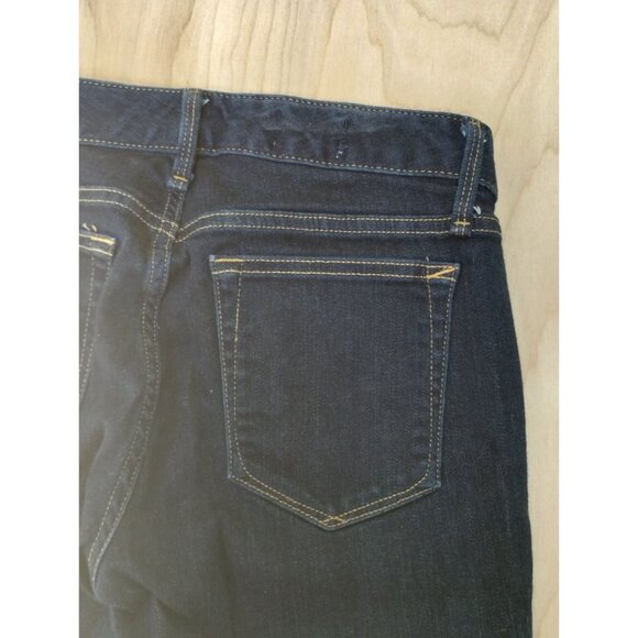 Women Gap 1969 Real Straight Dark Wash Jeans Size 26 Waist 26" Inseam 26" Rise 8 - Picture 6 of 9